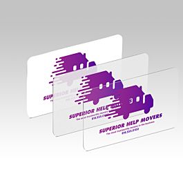 Plastic Business Cards example 1